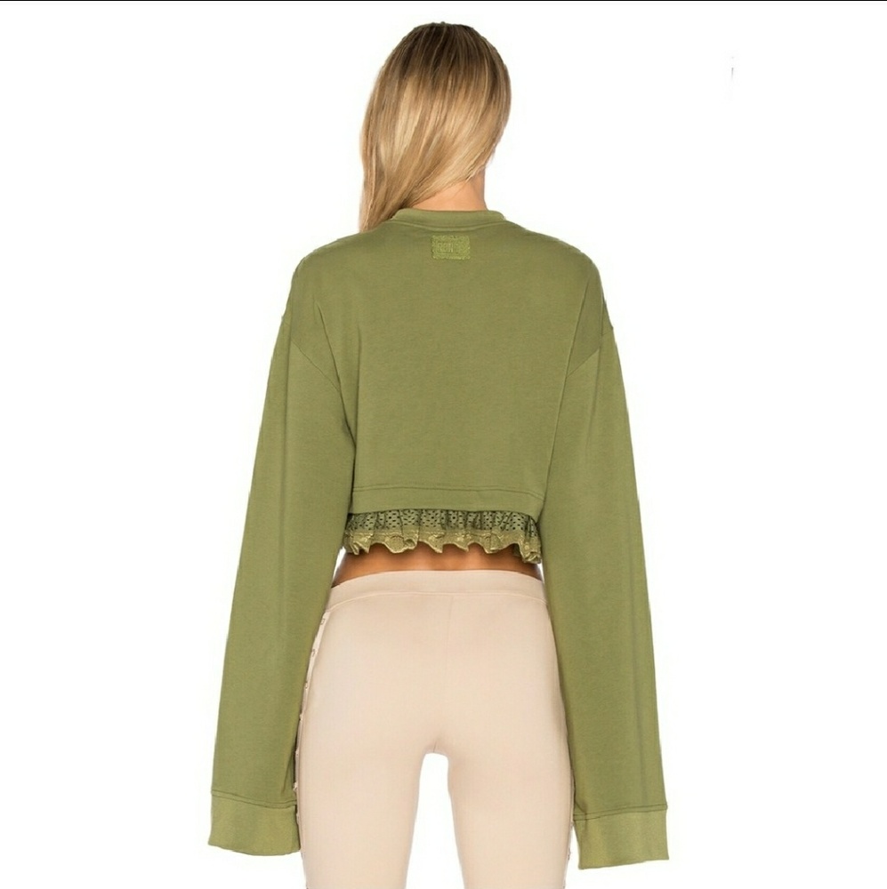 FENTY Olive Branch Cropped Sweater - Picture 3 of 6